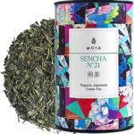 Moya Sencha Japanese Organic Green Tea No. 21 Tube 60gm
