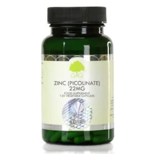 Vegan Zinc ( Picolinate ) 22mg – 120 Capsules