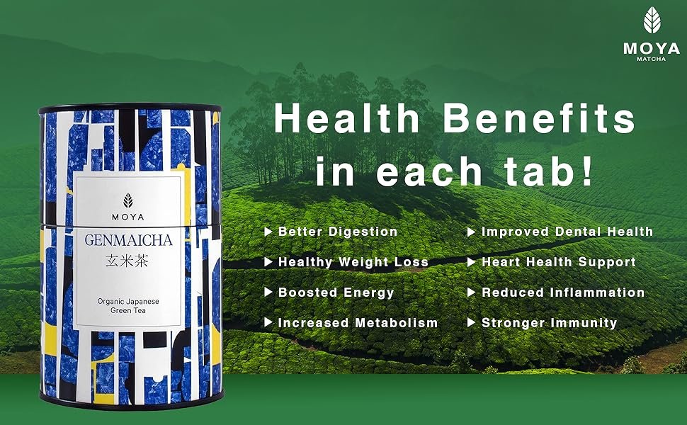 Health benefits of Genmaicha