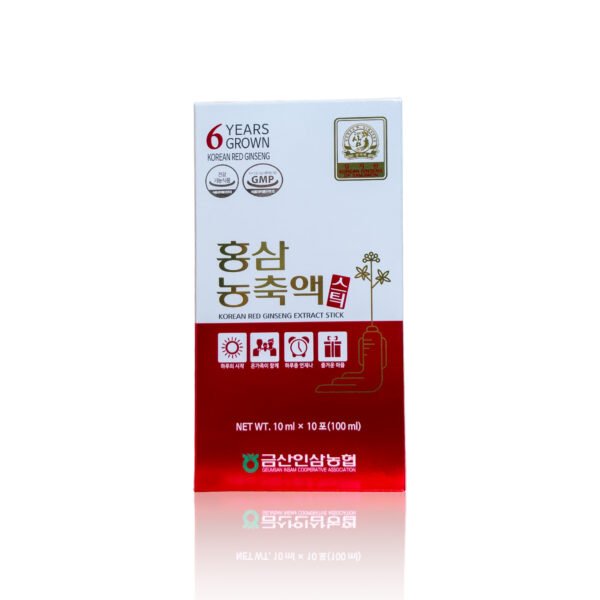 Korean Ginseng Of Samjiwon Pure Red Ginseng Single Stick Box