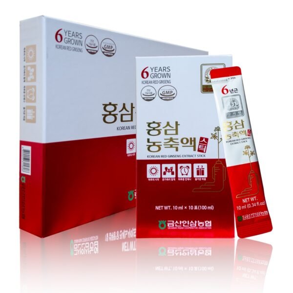 Korean Red Ginseng Extract Stick 30x10ml