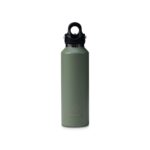 Revomax Double Walled Vacuum Insulated Water Bottle, Copper Plated, Insulated Thermos Flask, Twist-Free Cap, 18/8 Stainless Steel, BPA-free, Phthalate-free, No Flavour-Olive Green