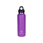 Revomax Double Walled Vacuum Insulated Water Bottle, Copper Plated, Insulated Thermos Flask, Twist-Free Cap, 18/8 Stainless Steel, BPA-free, Phthalate-free, No Flavour-Staining - Lilac Purple