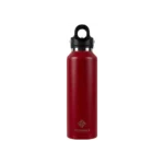 Revomax Double Walled Vacuum Insulated Water Bottle, Copper Plated, Insulated Thermos Flask, Twist-Free Cap, 18/8 Stainless Steel, BPA-free, Phthalate-free, No Flavour-Staining - Red